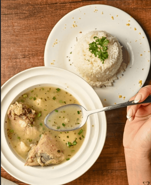 Sancocho con arroz