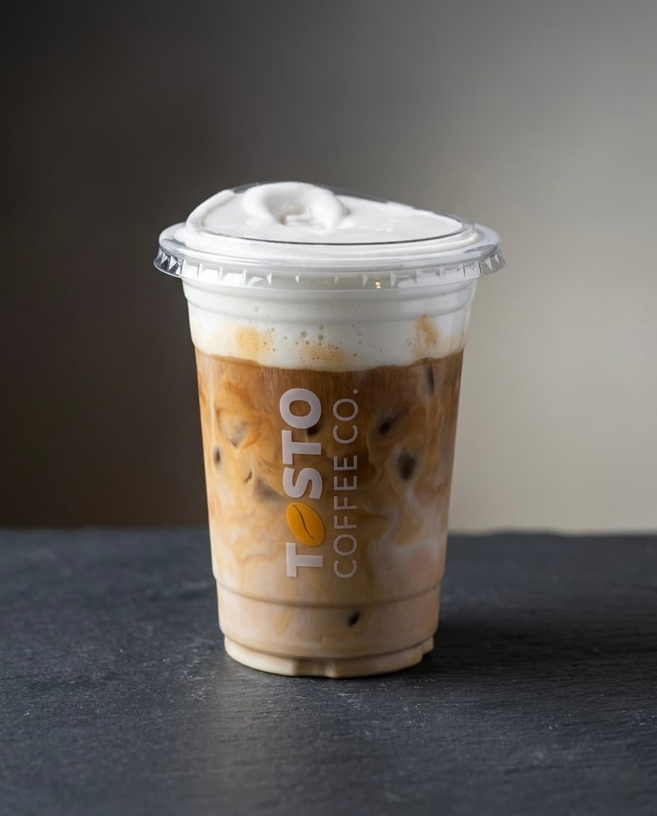Ice coffee latte