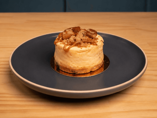 Apple Crumble Cheescake